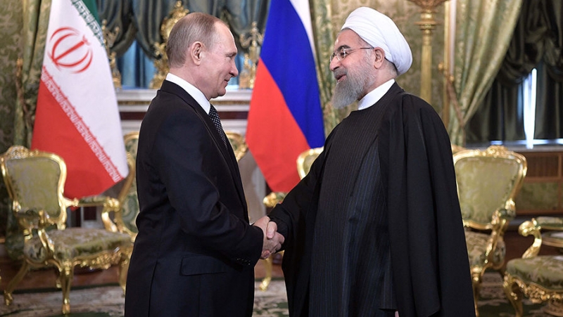 Путин и Роухани обсудили ситуацию в Сирии