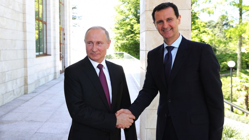 Кремль: Асад высоко оценил итоги переговоров Путина и Эрдогана