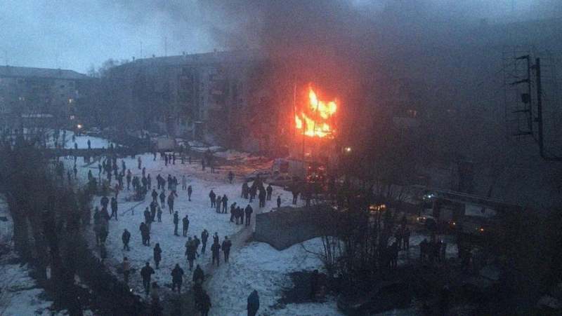 Взрыв газа произошел в Магнитогорске