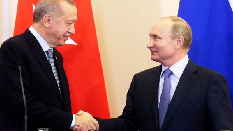 Завершились переговоры Путина и Эрдогана