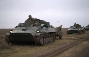 ВСУ провели учения вблизи границы с Крымом