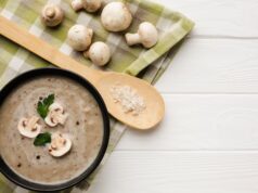 Жульен со сметаной и грибами